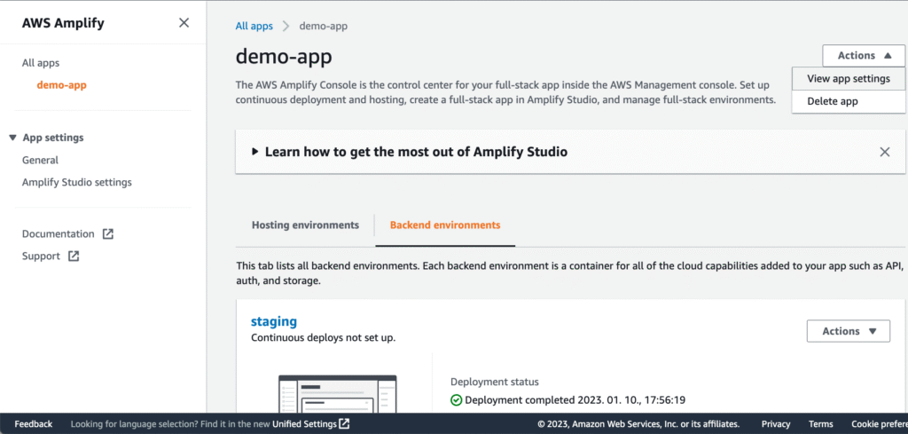 Hosting Single Page Application Using AWS Amplify: A Comprehensive Guide 15