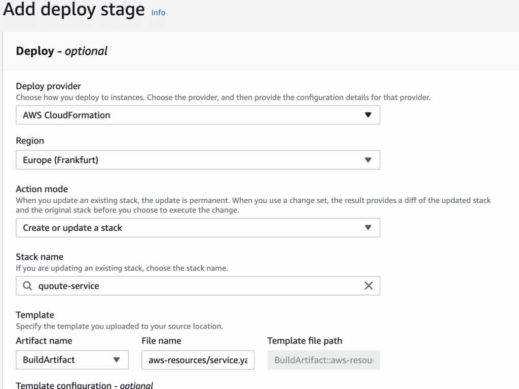 User Guide: Continuous Build and Deployment Using AWS Managed Services 21